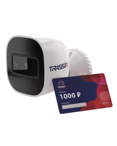 IP-камера видеонаблюдения уличная TRASSIR CloudBulletWifi в Калуге IP-камеры Pintop.ru