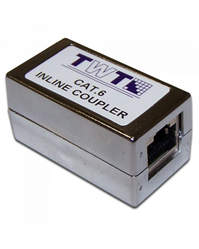 Повторитель портов RJ-45, экранированный, категории 6 TWT (TWT-CP45STP6) в Калуге Проходные адаптеры RJ-45 и разветвители Pintop.ru