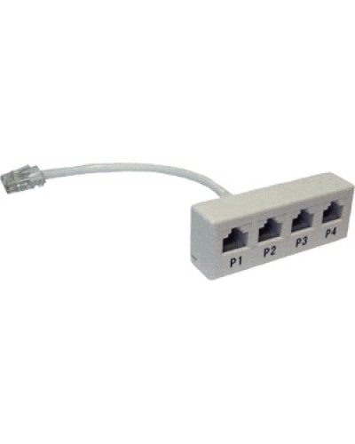 Y-адаптер 4 параллельных порта TWT TWT-Y-1P4 в Калуге Проходные адаптеры Pintop.ru