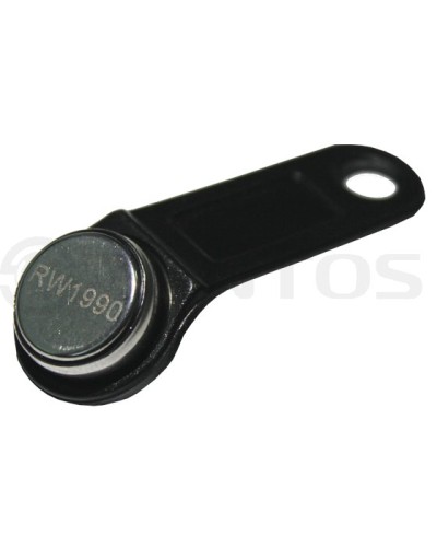 Ключ Touch Memory с 64-битным идентификационным кодом Tantos RW1990 iButton TS (чёрный) в Калуге Оптовые идентификаторы Pintop.ru