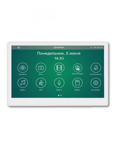 Монитор Tantos Stark HD SE Tuya (White) XL в Калуге Абонентские IP устройства Pintop.ru