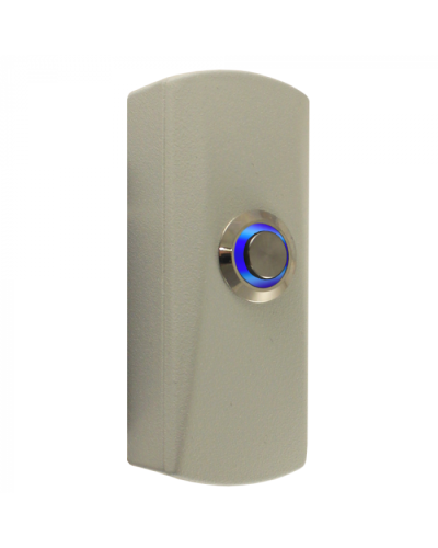 Накладная кнопка выхода с подсветкой Tantos TS-CLICK light (белый) в Калуге Кнопки выхода Pintop.ru