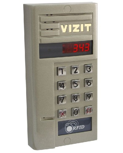 Блок вызова домофона Vizit БВД-343FCPL в Калуге Блоки вызова многоабонентные Pintop.ru