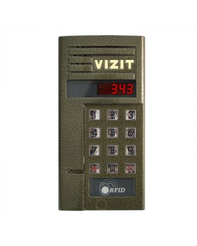 Блок вызова домофона Vizit БВД-343R в Калуге Блоки вызова многоабонентные Pintop.ru