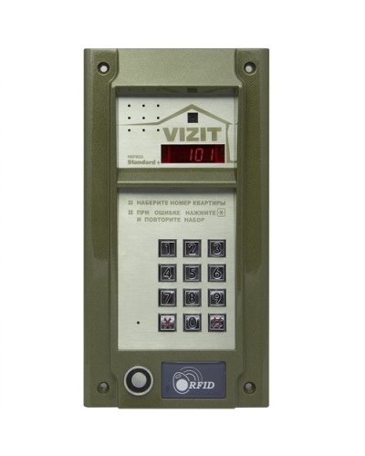 Блок вызова домофона Vizit БВД-N101RTCP в Калуге Блоки вызова многоабонентные Pintop.ru