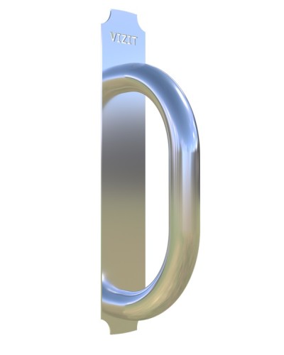 Дверная ручка наружная с декоративной накладкой Vizit PC-101-VIZIT в Калуге Аксессуары для многоабонентных систем Pintop.ru