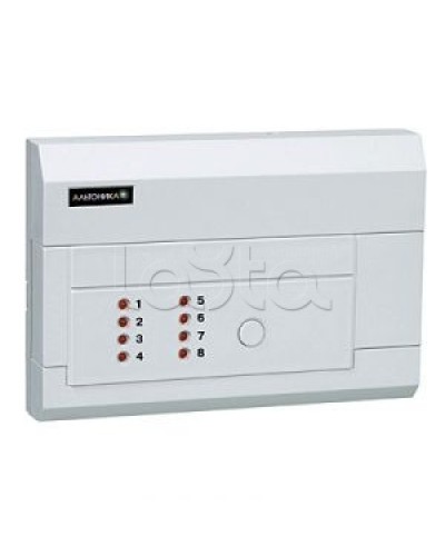 Прибор объектовый охранный со встроенным передатчиком Lonta Optima RS-201TP8 (без считывателя) в Калуге Приемно-контрольные приборы Pintop.ru