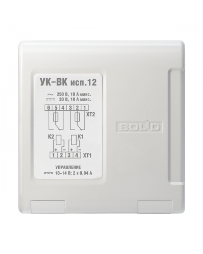 Усилитель релейный на два канала Болид УК-ВК исп.12 в Калуге Дополнительное оборудование для ОПС Pintop.ru