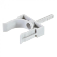 Держатель Экоплатс дюбелем без шурупа D20мм (черный)