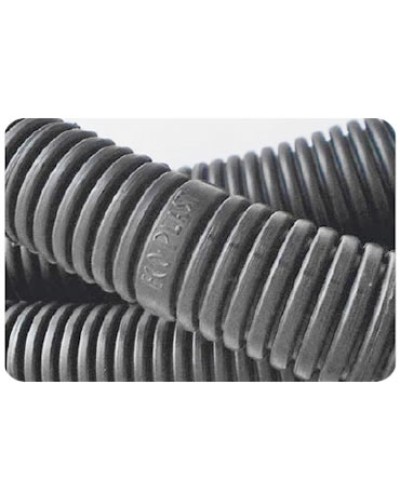 Труба гофрированная ПНД легкая диам 25 мм, с зондом Экопласт 20125-50 в Калуге Труба гофрированная Pintop.ru