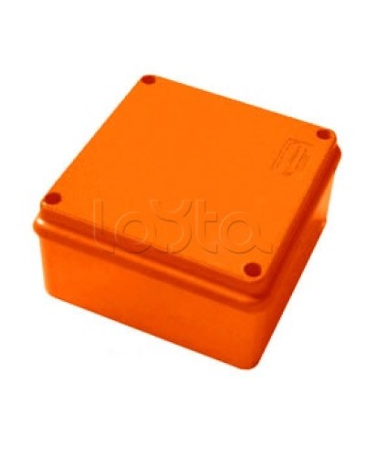 Коробка огнестойкая 100х100х55, 5P, (0,15-2,5мм2), без галогена Экопласт 42057HF в Калуге Коробки (ОКЛ) Экопласт Pintop.ru