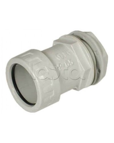 Муфта «труба-коробка» D20 мм Экопласт 42720 в Калуге Аксессуары для труб (ОКЛ) Экопласт Pintop.ru