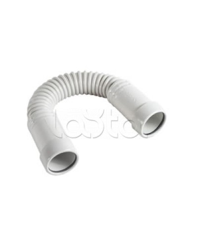 ТТ32 Поворот гибкий гофрированный труба-труба D32 мм (1уп=20шт) Экопласт (44332-20) в Калуге Повороты, муфты, тройники Pintop.ru