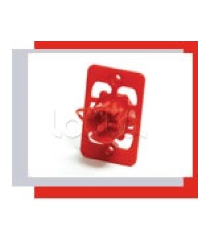 Втулка концевая для заливки в бетон 20/32мм (красный) Экопласт 44608 в Калуге Крепежные изделия Pintop.ru