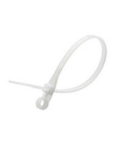 Хомут кабельный 3,5x110 мм с монтажным отверстием Экопласт 45109 в Калуге Стяжки-хомуты Pintop.ru