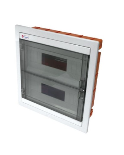 Щиток скрытой установки, 24 модулей, IP40 Экопласт 46024 в Калуге Боксы для автоматов Pintop.ru