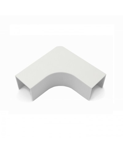 RML20х12,5 Угол 20х12,5мм плоский плавный ст. TIA (10шт) 1кор.=3600шт. Экопласт в Калуге Аксессуары для кабель-канала Pintop.ru