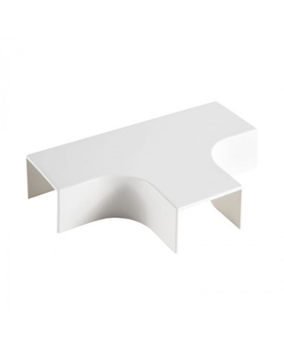 Угол 25х25мм Т-образный плавный ст.TIA, 1кор.=200шт. Экопласт в Калуге Аксессуары для кабель-канала Pintop.ru