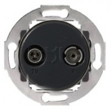 Механизм розетки TV+FM проходной Vintage (885300-1)