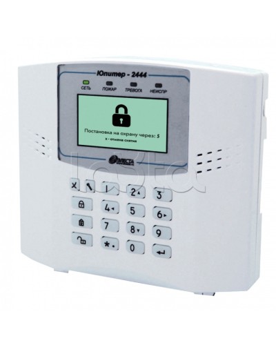 Устройство оконечное объектовое Элеста Юпитер-2444 (УОО Юпитер-4 IP/GPRS, ЖК-экран) в Калуге Приемно-контрольные приборы Pintop.ru