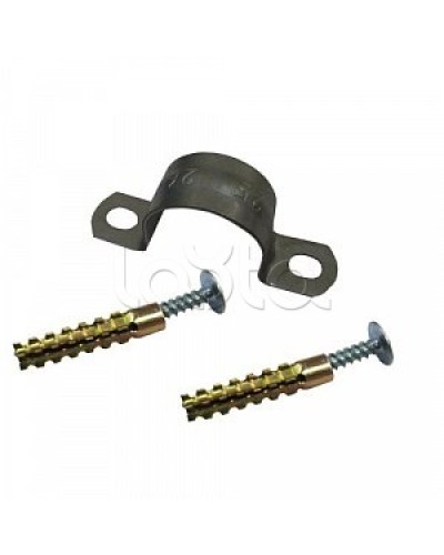 Дюбель-хомут клоп (двухлапковый) 21-22 мм Гефест (100 шт/уп) в Калуге Крепеж: Дюбели, шурупы, саморезы Pintop.ru