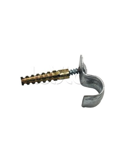 Дюбель-хомут клоп (однолапковый) 25-26 мм Гефест (100 шт/уп) в Калуге Крепеж: Дюбели, шурупы, саморезы Pintop.ru