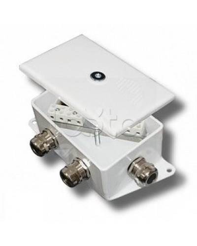 Коробка монтажная огнестойкая Гефест КМ-О (10к)-IP66-d, четыре ввода 120х80х68 в Калуге Распределительные коробки Pintop.ru