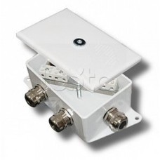 Коробка монтажная огнестойкая Гефест КМ-О (10к*10,0)-IP66-d, два ввода 120х80х68