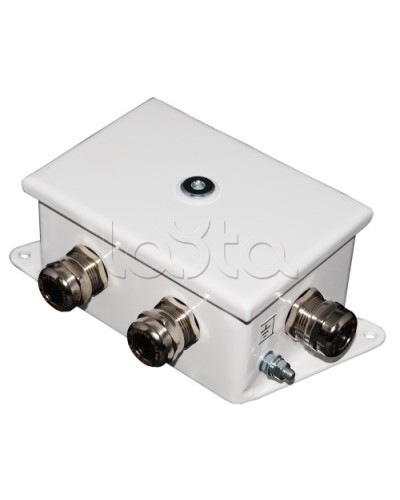 Коробка монтажная огнестойкая Гефест КМ-О (12к)-IP66-d, пять вводов 120х80х68 в Калуге Распределительные коробки Pintop.ru