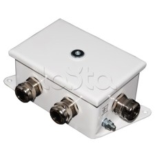 Коробка монтажная огнестойкая Гефест КМ-О (12к*10,0)-IP66-d, четыре ввода 120х80х68