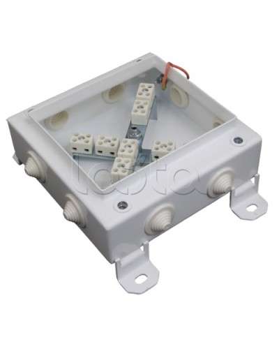 Коробка монтажная огнестойкая Гефест КМ-О (16к*6,0)-IP66 1515, 8 вводов 150х150х60 в Калуге Распределительные коробки Pintop.ru