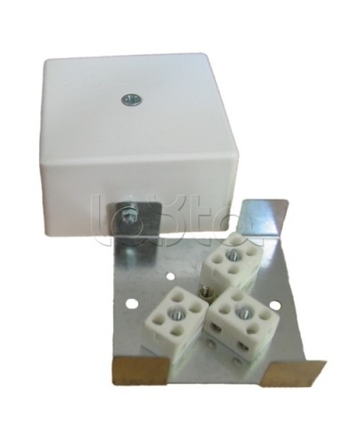 Коробка монтажная огнестойкая КМ-О (6к)-IP41 72x72 Гефест (100 шт/уп) в Калуге Распределительные коробки Pintop.ru