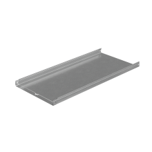 Лоток неперфорированный 50х500х1,0 L3000 мм "Быстрый монтаж ПЛЮС" INOX304 КМ-Профиль (LNplus50-500-1.0-3000 INOX304)