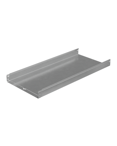 Лоток неперфорированный 80х500х1,2 L2500 мм Быстрый монтаж ПЛЮС HD85 КМ-профиль (LNplus80-500-1.2-2500 HD85) в Калуге Кабельные лотки Pintop.ru