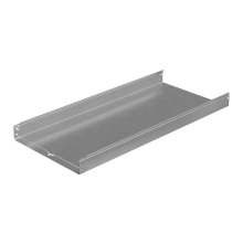 Лоток неперфорированный 80х500х1,0 L2500 мм "Быстрый монтаж ПЛЮС" INOX304 КМ-Профиль (LNplus80-500-1.0-2500 INOX304)