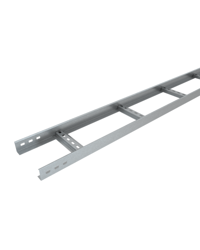 Лоток лестничный 50х200х1,2 L3000 мм КМ-Профиль (LL50-200-1.2-3000) в Калуге Кабельные лотки Pintop.ru