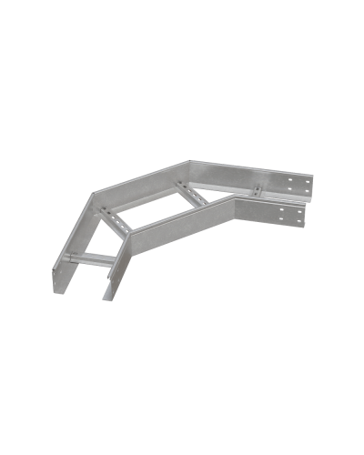 Угол лестничный горизонтальный 90 гр. 100х200х1,2 мм INOX304 N КМ-Профиль (LGL90-100-200-1.2 INOX304 N) в Калуге Аксессуары для лотков Pintop.ru