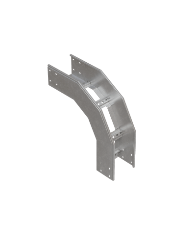 Угол лестничный вертикальный внешний 90 гр. 150х600х1,2 мм HD N КМ-профиль (LVL90-150-600-1.2 HD N) в Калуге Аксессуары для лотков Pintop.ru