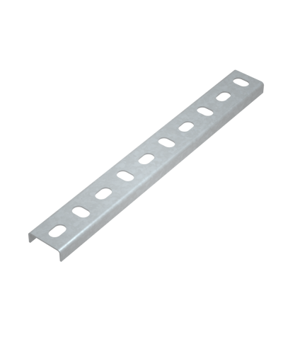 Универсальный поддерживающий профиль 36х13х1,5 L650 мм INOX304 КМ-Профиль (UPP650 INOX304) в Калуге Аксессуары для лотков Pintop.ru