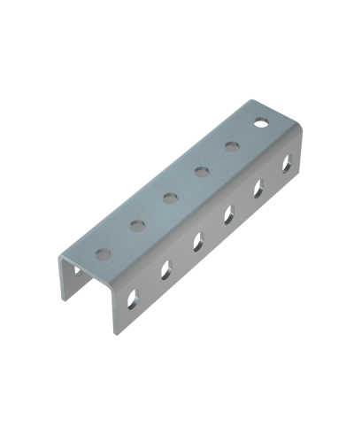 Соединитель усиленного швеллера 50х50х4,0 мм КМ-Профиль (SLPU50-50) в Калуге Аксессуары для лотков Pintop.ru