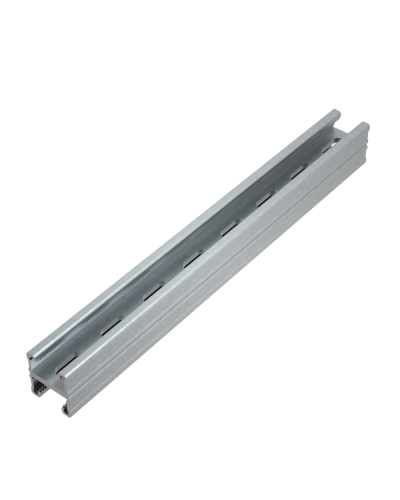 Страт-профиль двойной 41х21 L2600 мм s:1,5 HD85 КМ-профиль (2STP41-21-2600 HD85) в Калуге Аксессуары для лотков Pintop.ru