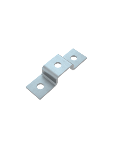 Прямоугольная скоба для страт-профиля 41х21 мм HD КМ-Профиль (PS41-21 HD) в Калуге Держатели, клипсы, скобы Pintop.ru