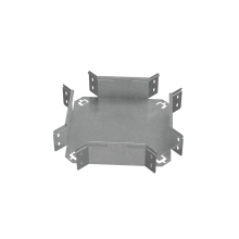 Х-разветвитель 80х100 мм "ПЛЮС" КМ-Профиль (XDplus80-100)