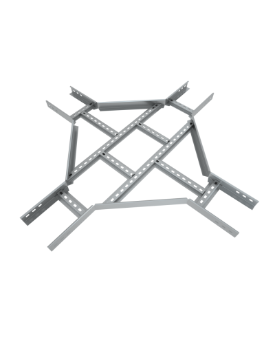 Х-разветвитель лестничный 50х100х1,5 мм КМ-Профиль (LXD50-100-1.5) в Калуге Аксессуары для лотков Pintop.ru