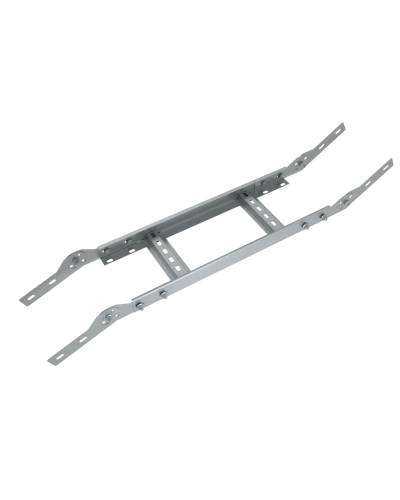 Вертикальный шарнирный угол 100х400х1,5 мм Быстрый монтаж HD КМ-Профиль (LSHLS100-400-1.5 HD) в Калуге Аксессуары для лотков Pintop.ru