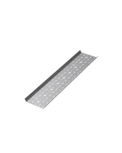 Дно лестничного лотка перфорированное 100х1,0 L2000 мм HD КМ-профиль (DLLP100-1.0-2000 HD) в Калуге Кабельные лотки Pintop.ru