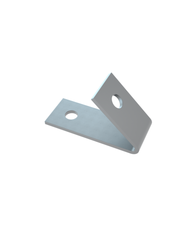 Уголок c острым углом 135 гр. с двумя отверстиями КМ-профиль (USG135-2) в Калуге Аксессуары для лотков Pintop.ru