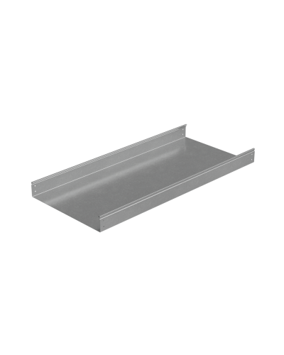 Лоток неперфорированный 80х500х1,0 L3000 мм Стандарт ПЛЮС INOX304 КМ-Профиль (LNEplus80-500-1.0-3000 INOX304) в Калуге Кабельные лотки Pintop.ru