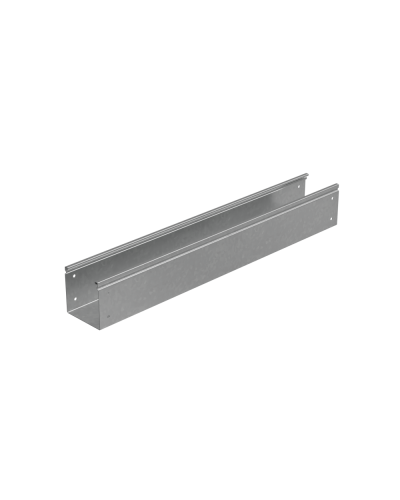 Лоток неперфорированный 100х100х1,0 L2500 мм Стандарт ПЛЮС INOX304 КМ-Профиль (LNEplus100-100-1.0-2500 INOX304) в Калуге Кабельные лотки Pintop.ru