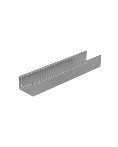 Лоток неперфорированный 100х150х1,0 L2000 мм Стандарт ПЛЮС INOX304 КМ-Профиль (LNEplus100-150-1.0-2000 INOX304) в Калуге Кабельные лотки Pintop.ru
